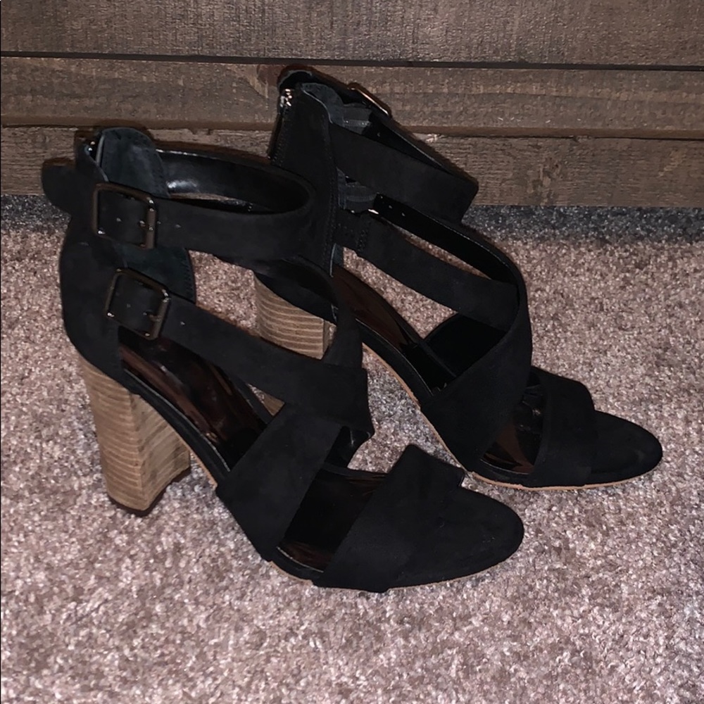 Black heels - worn once to a dinner